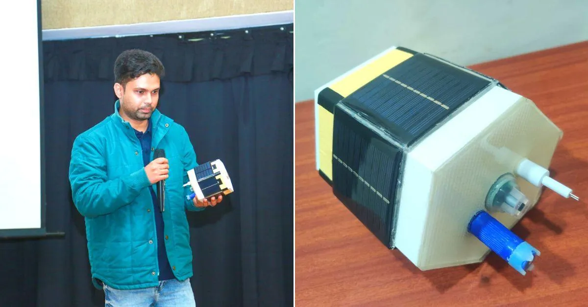 IoT-enabled water quality measuring device in IIT-Guwahati