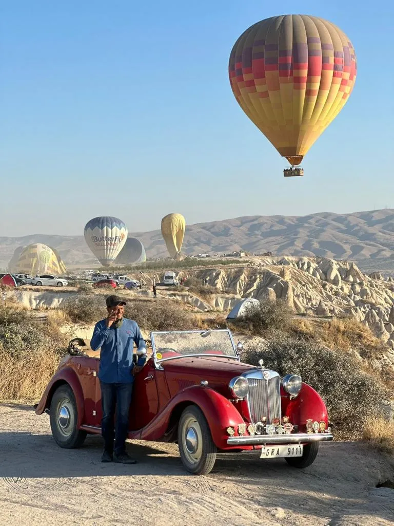 The trip included a ride through Turkey, Greece, Bulgaria, Macedonia, Montenegro, Albania, Slovenia and Croatia