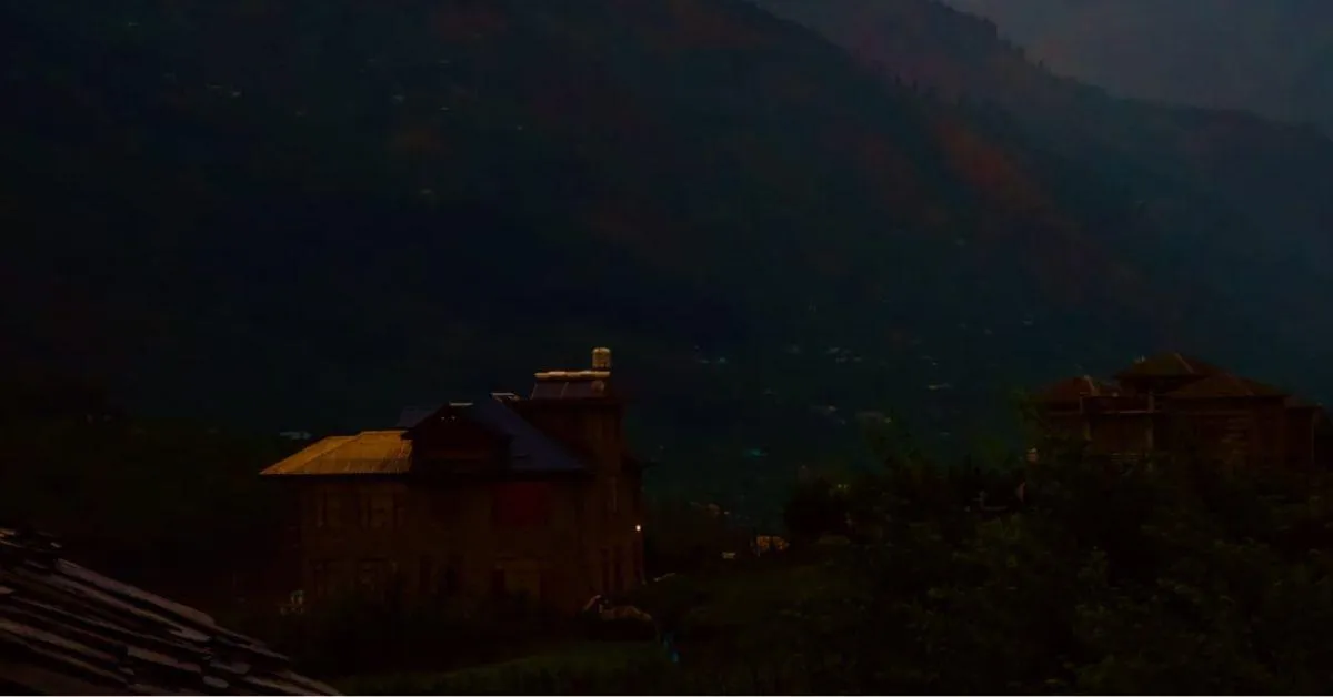 As evening settles, you can enjoy your pahadi feast on the charpai under the stars outside Kundan's homestay