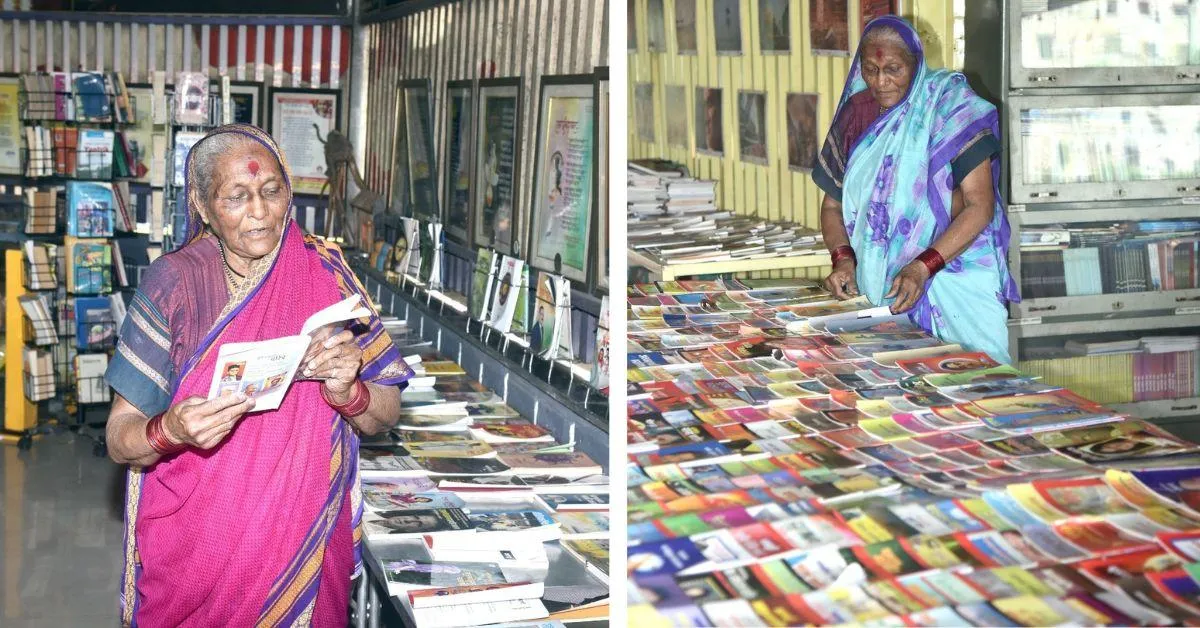 There are over 5000 books at the book hotel for the consumers to read. 