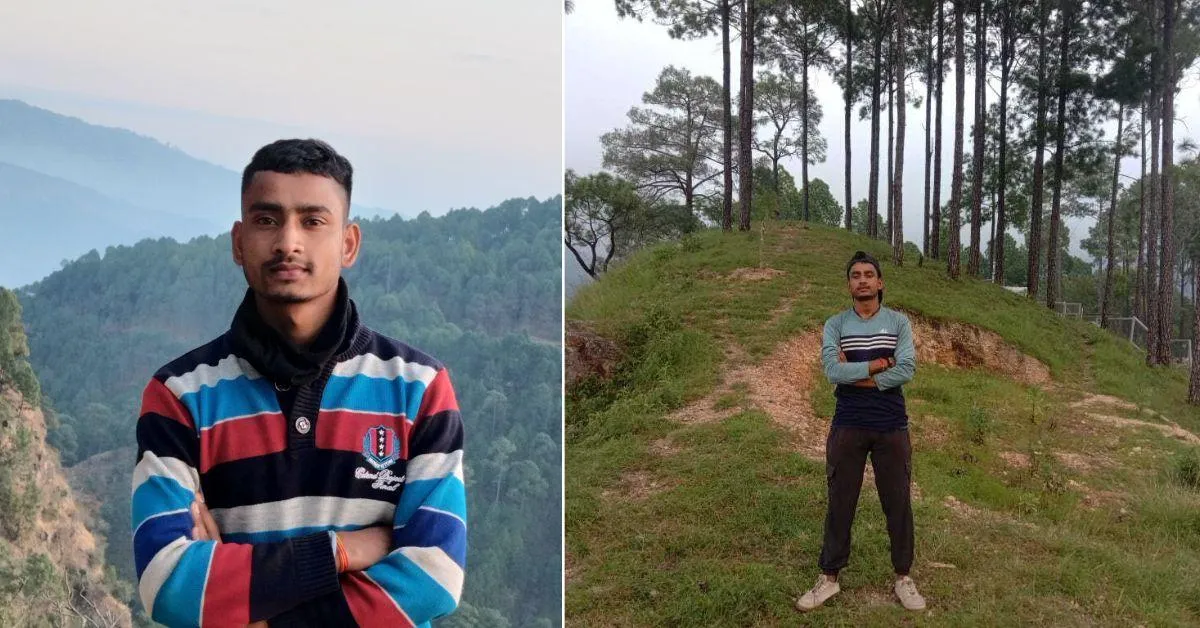 Pritam, one of the young volunteers, are leading the charge against forest fires to protect their land.