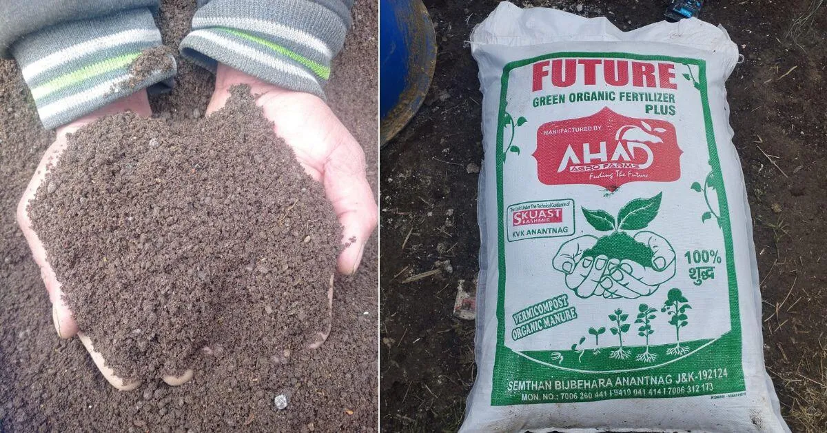 Vermicompost work as excellent organic fertilisers and enhance soil quality.