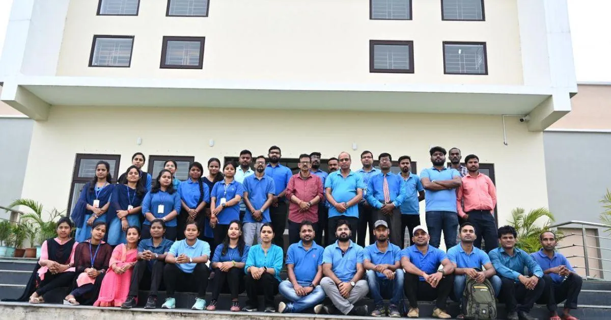 The faculty at the Utkal Gaurav International School