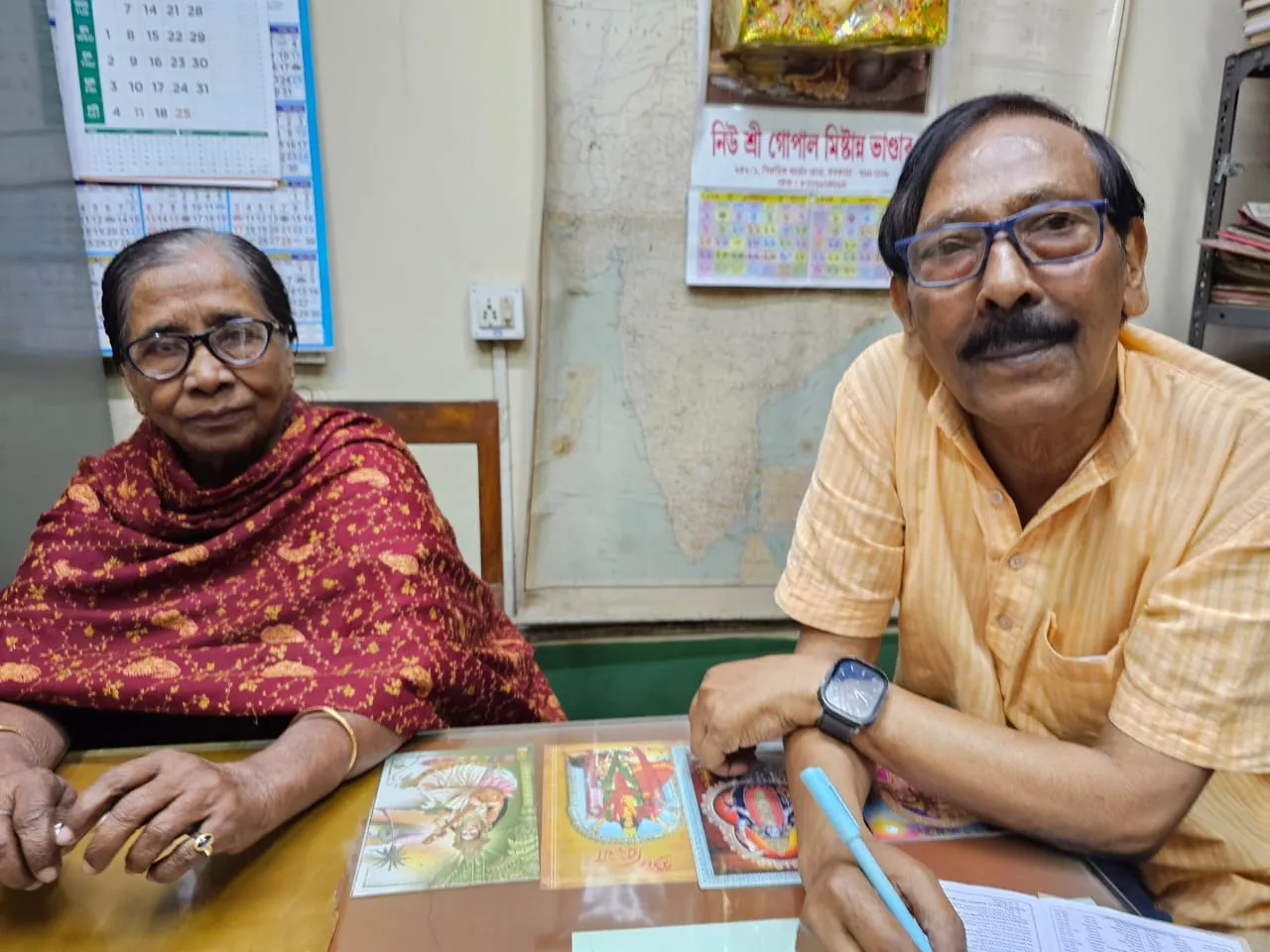 Mohammed Abdul Wohab and Sabitri Pal, the founders of SHIS Foundation