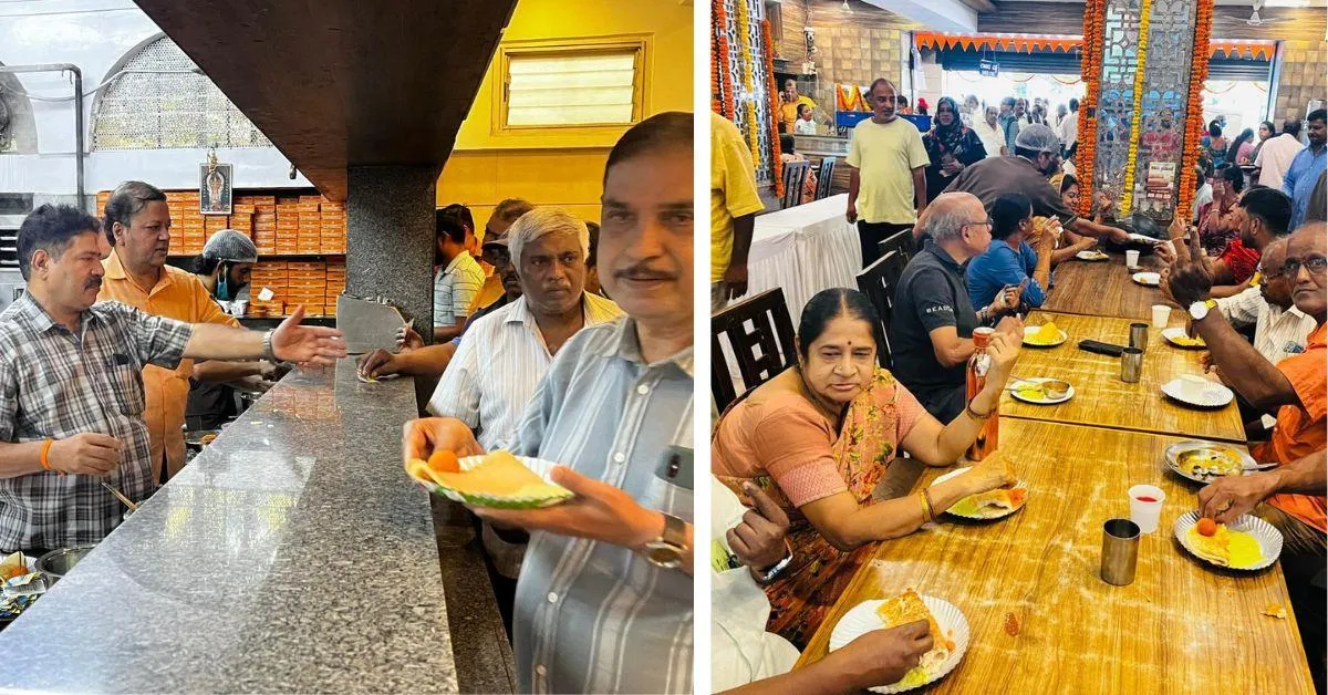 The eatery has distributed over 10,000 free dosas since 2018. 