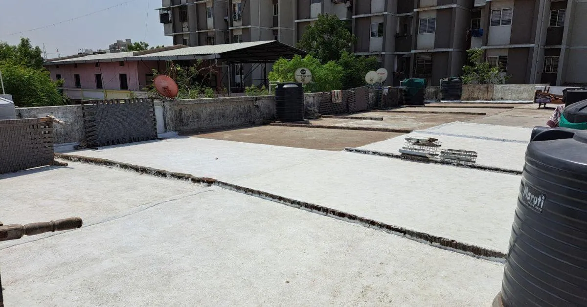 The UV reflective paint not only brings down the temperature but also reduces electricity bills due to less usage. 