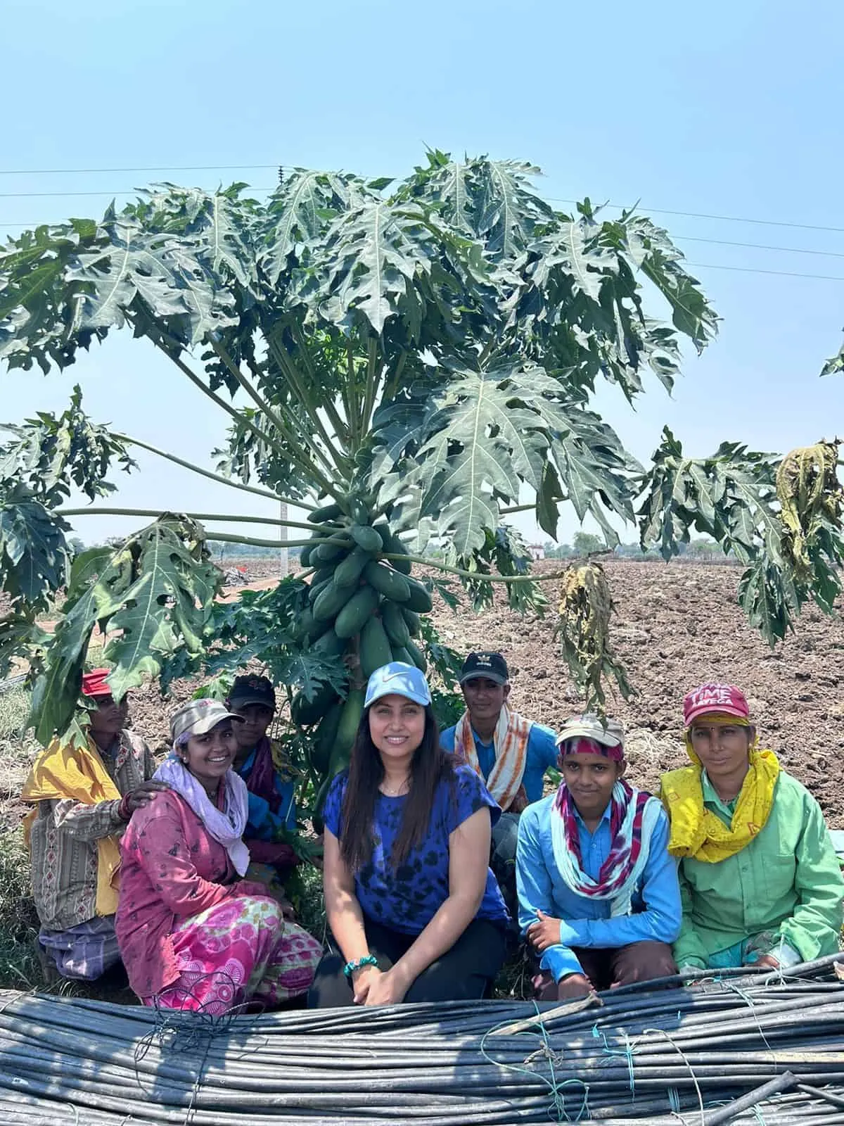 Smarika runs Dhara Krishi Farm with her father and brother.