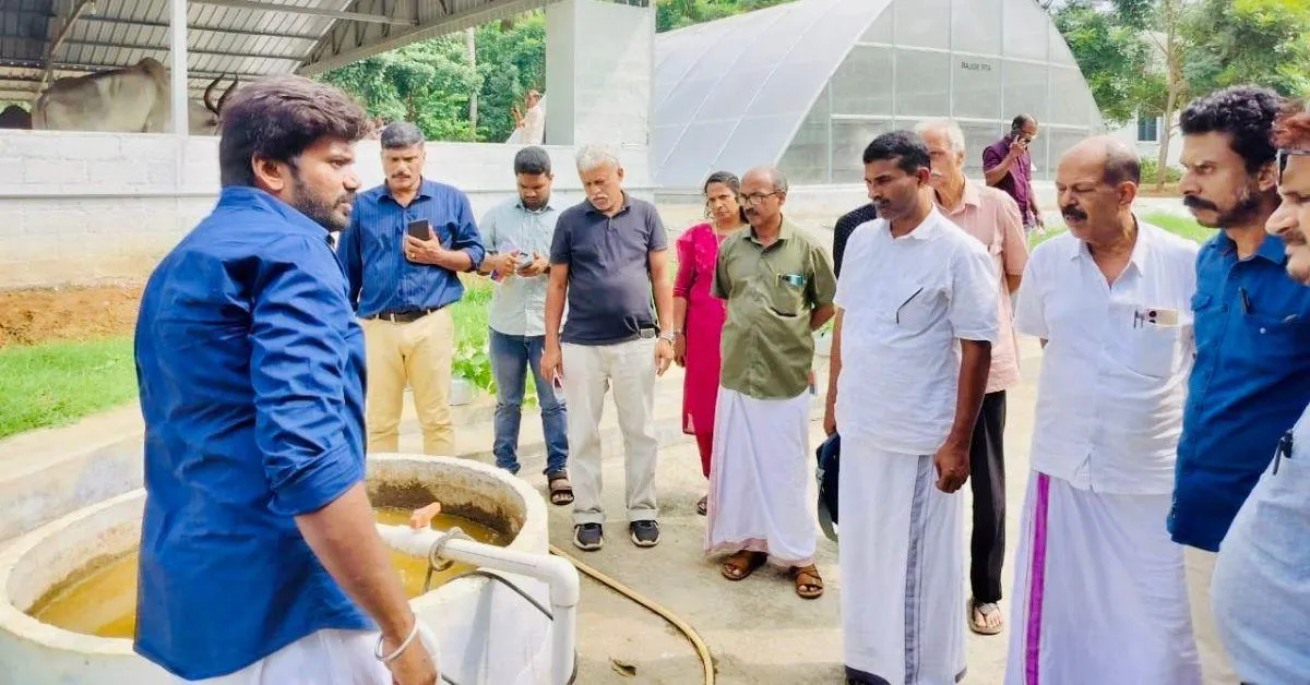 Saravanan has made his farm self-sufficient