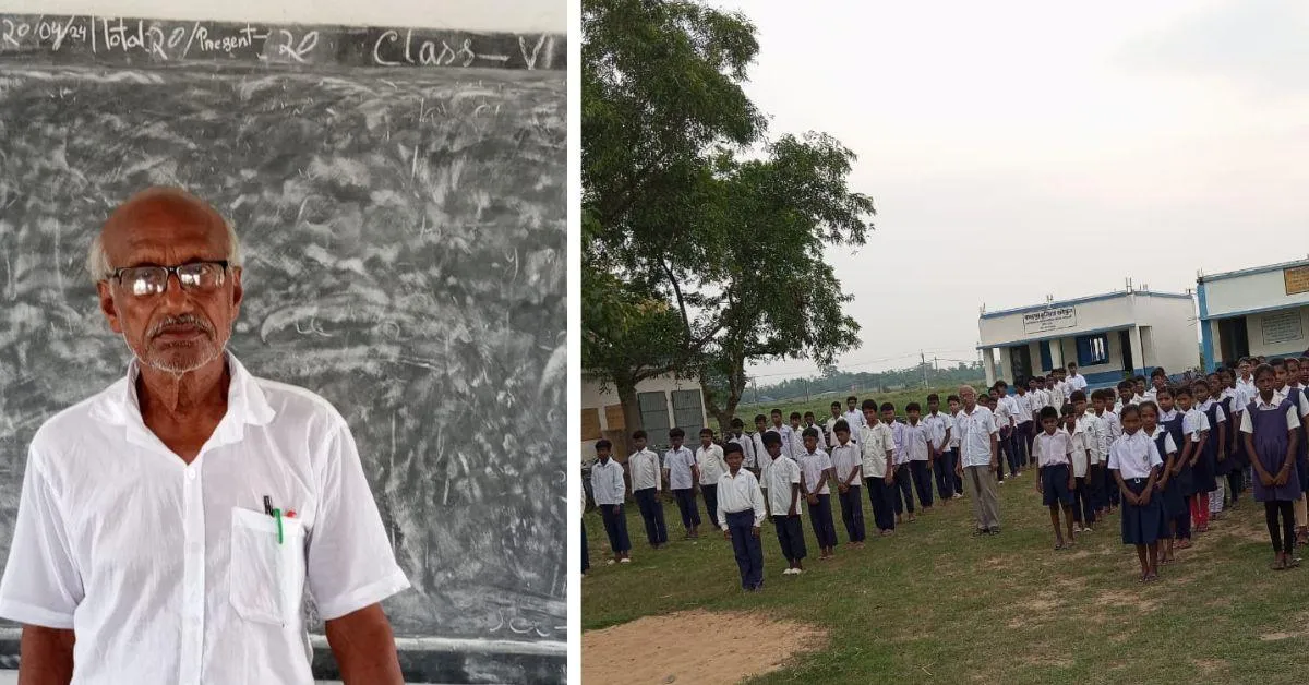 Ghosh has been teaching for free for more than a decade now.