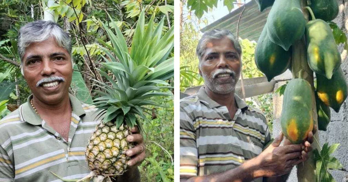Lobo grows 200 varieties of plants on his terrace garden 