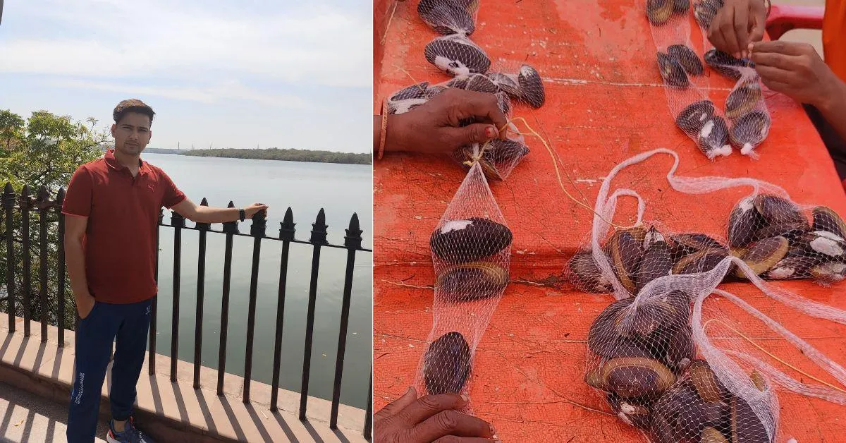 Gaurav ventured into freshwater pearl farming in a bid to do something unique.