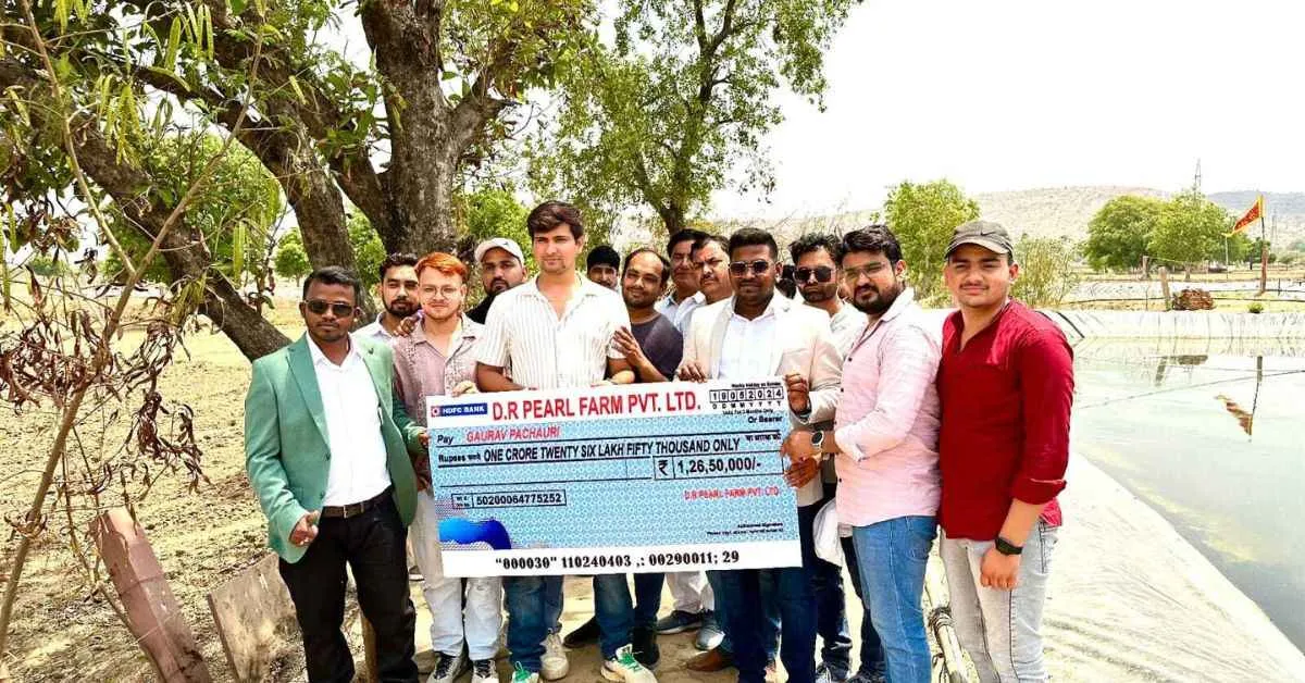 Gaurav along with other farmers made sales of Rs 1.25 crore.