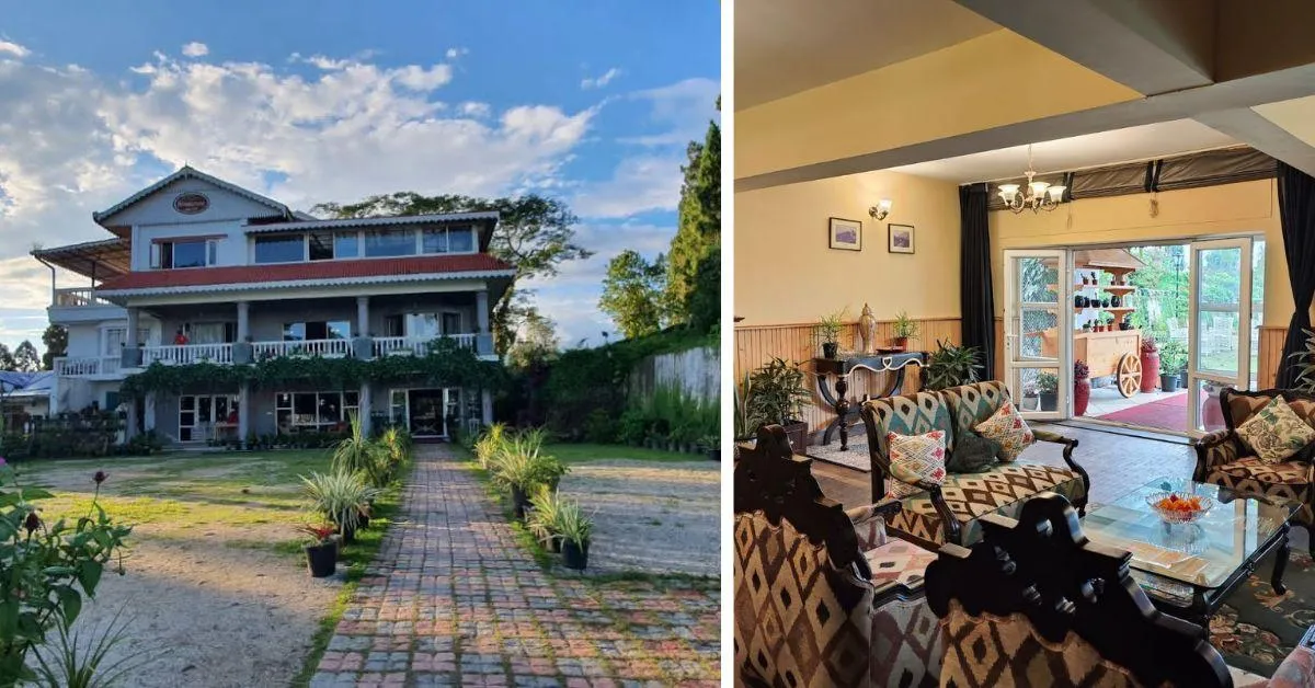The Sourenee Tea Estate is perfect for horse riding and boating, 