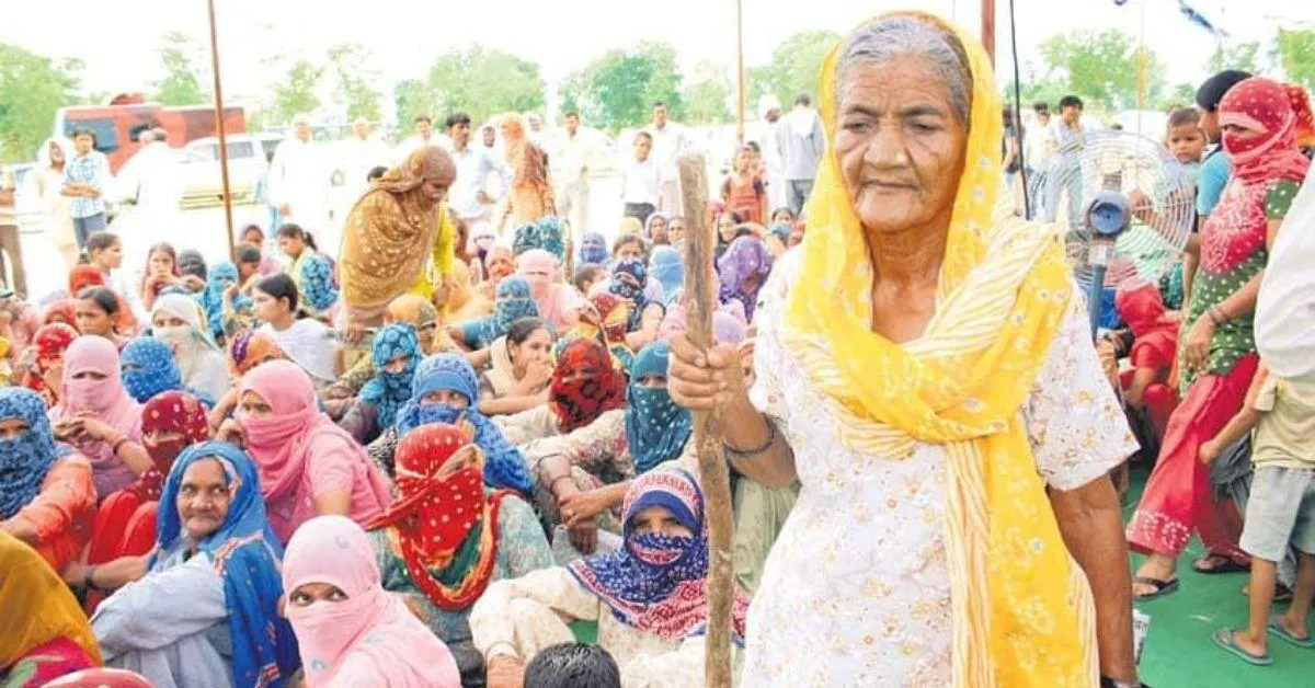 Sunil Jaglan encouraged women to be a part of khap panchayats in Bibipur to participate in village decisions 