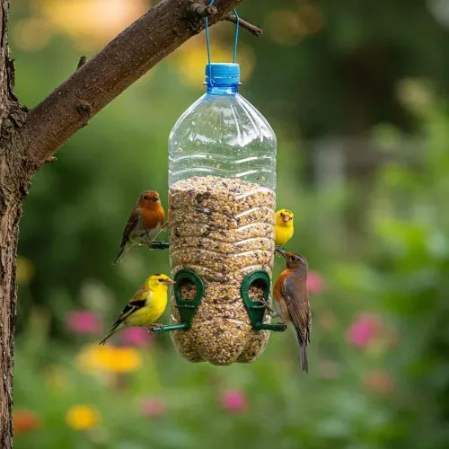 You can tweak the design as per your creativity and make the perfect birding spot<br />
