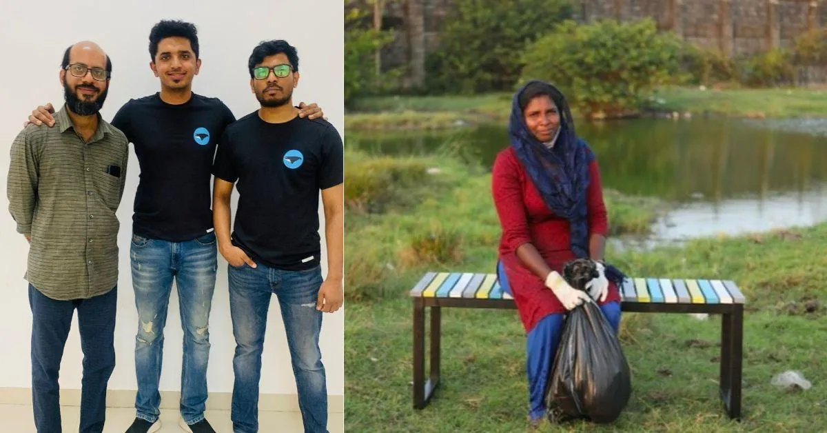 In 2022, Siddharth, Alvin, and Sooraj (from right to left) launched Carbon & Whale. 