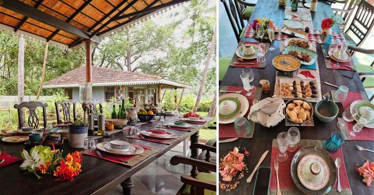 The Parijaat Homestay in Goa offers a slice of the Goan life with its food, traditional cottages and fruit forest 