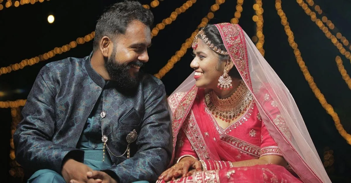 Nivetha and Yatharth decided to go for a self-respecting wedding.