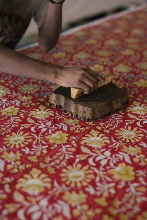 The yard house block printing