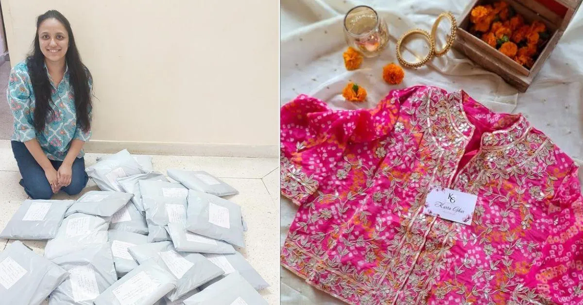 Sidhi is able to manage about 200-300 orders in a month from her website.