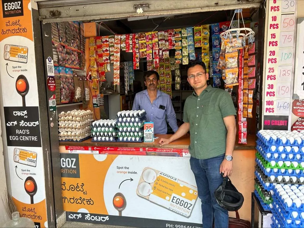 founder at a retail shop