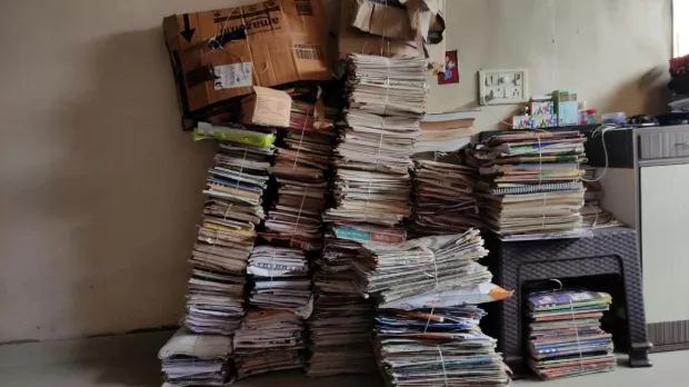 ScrapJi storing trash at their homes