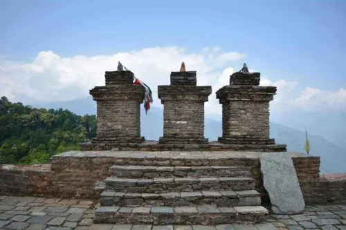 Rabdentse was the second capital of the Kingdom of Sikkim