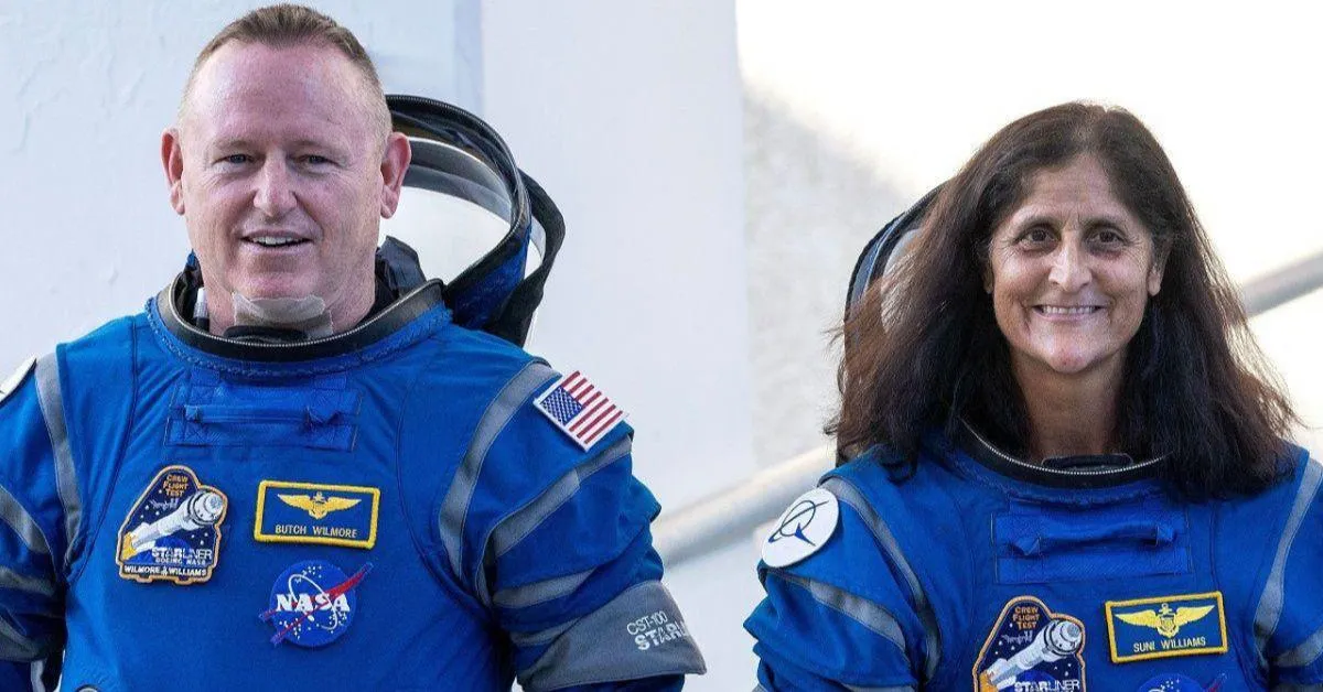 Sunita iWlliams and Butch Wilmore
