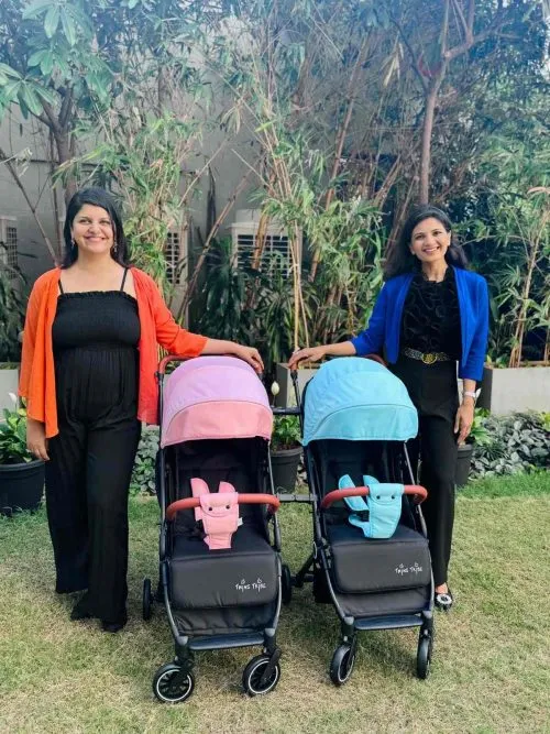 The twin stroller by TwinsTribe is their star product