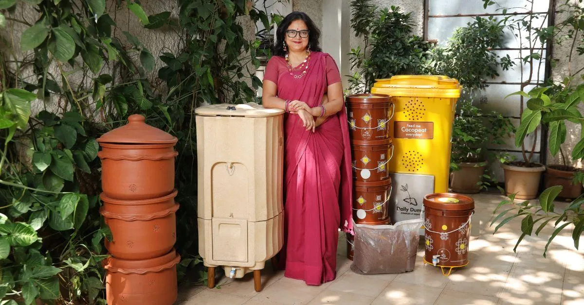 Mana's company not only facilitates effective waste separation but also gives nutrient-rich compost in return. 
