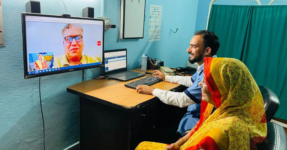 Karma Healthcare has established e-doctor clinics across the villages of India where people can avail consultations with a certified doctor,