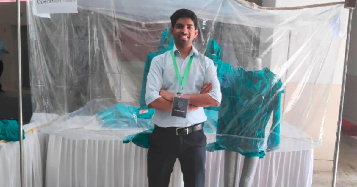 Dinoj Joseph has innovated the portable operation theatre which is designed for medical camps and trauma care in rural areas of India