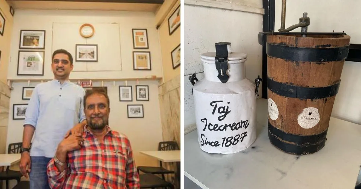 Taj Icecream has been around since 1887 and infamous for its hand churned ice creams