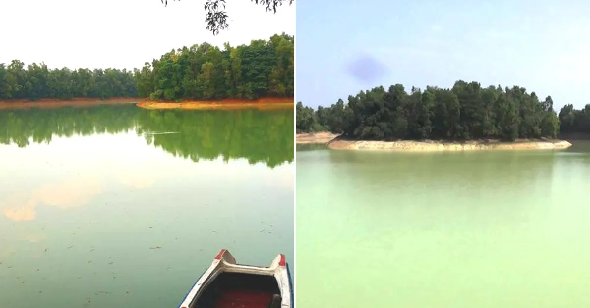 Image of the Moodbidri lake