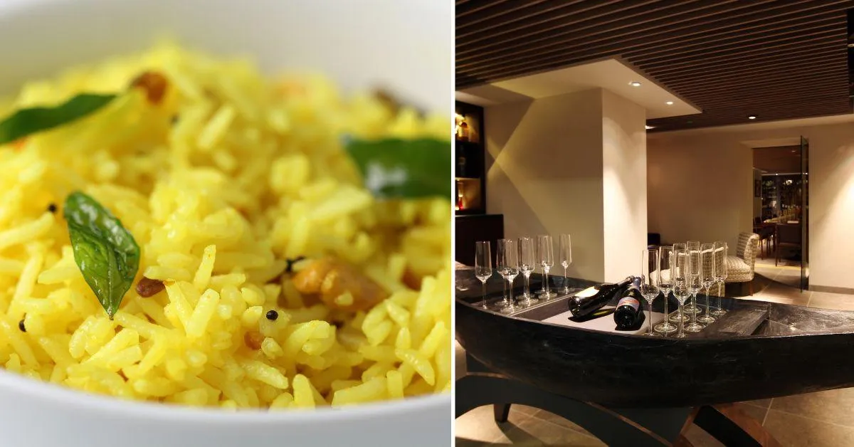 The lemon rice served at Quilon is one of its highlight dishes 