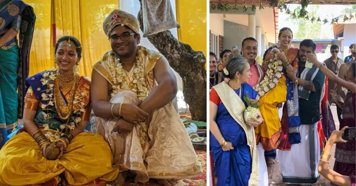 People interested in sustainable wedding can take inspiration from Dr Poorvi and Shamanth's event