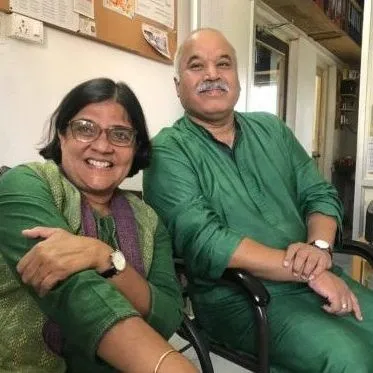 Co-founders of Jatan Sansthan, Lakshmi and Dr Kailash have trained thousands in menstrual health and grassroots innovation.