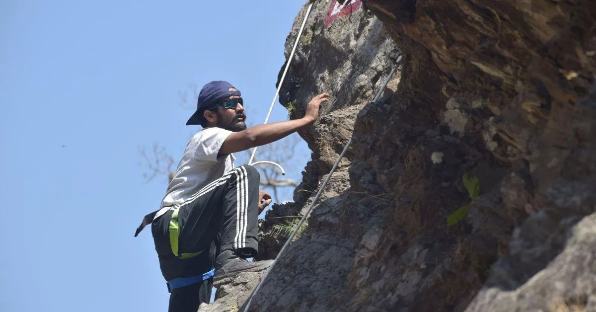 Vijay found solace in trekking and nature wherever he went.