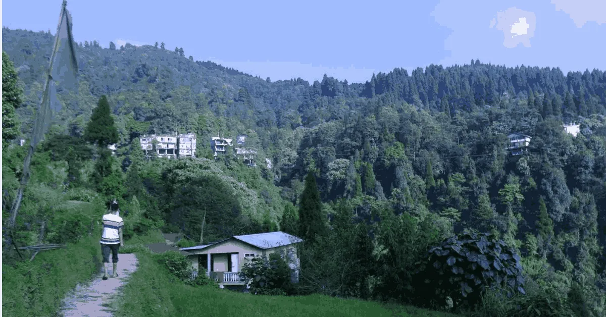 Tucked into a stepped hillside, Naya Basti breathes serenity.