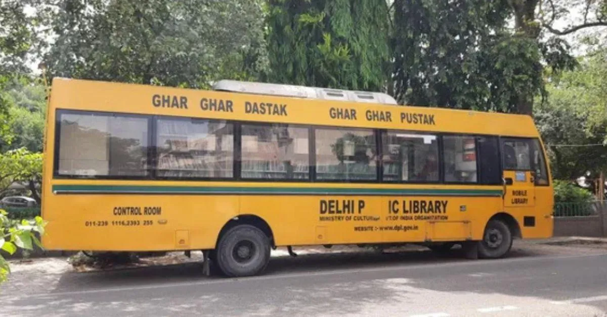 Delhi Public Library's wonderful initiative of a library on wheels has benefitted many. 