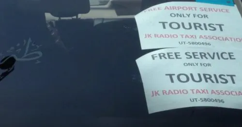 As tourists scrambled to leave, taxi drivers extended a hand of solidarity, offering free rides and guiding stranded visitors to safety.