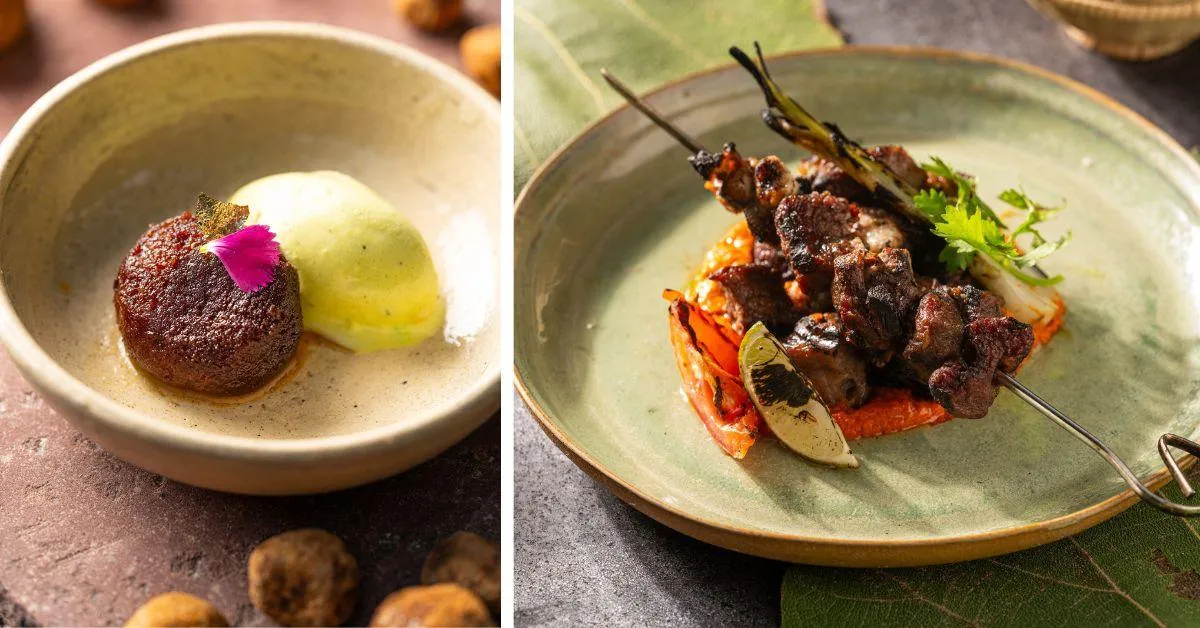 The mahua kala jamun and the maas ke soole are loved for the decadence they bring to the menu 