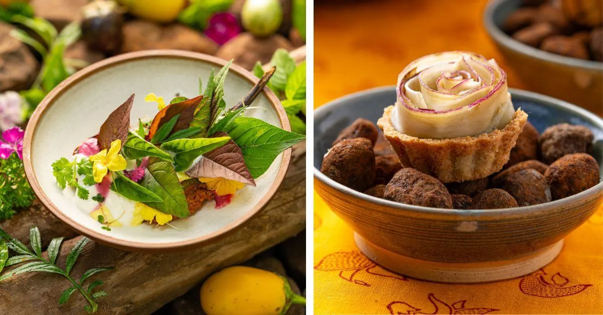 The smoked baingan and the ratalu gulab are some crowd pleasers at Palaash 