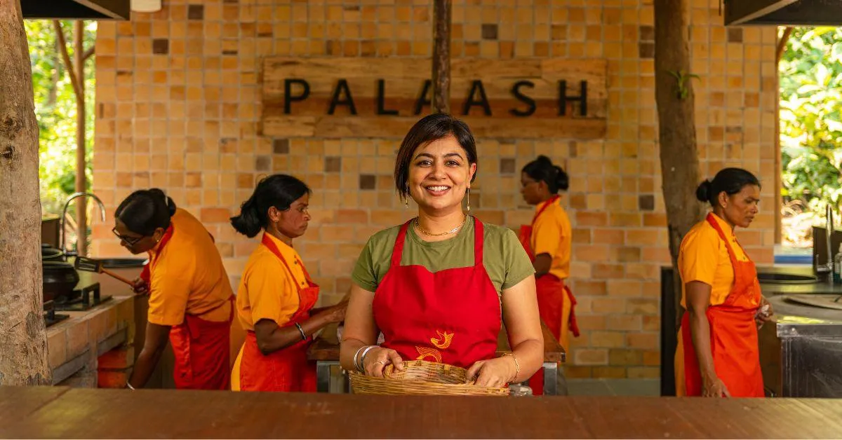 Amninder Sandhu is the creative force behind Palaash, a wildlife dining experience near Nagpur 