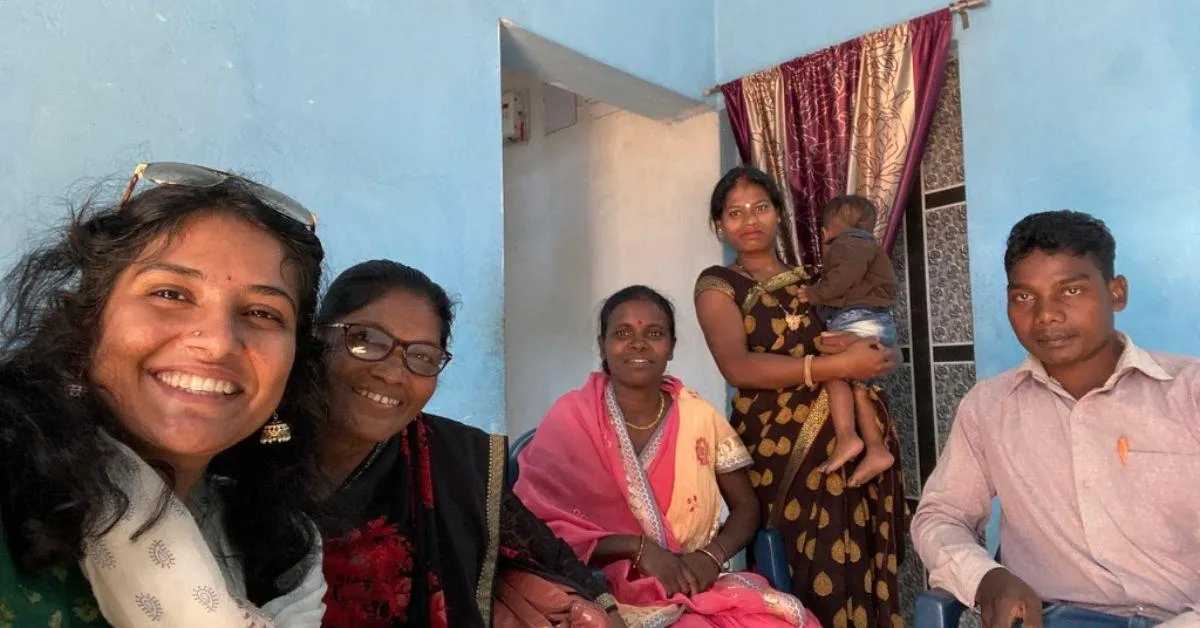 With her organisation, Mathangi embodies the transformative power of sharing personal stories.