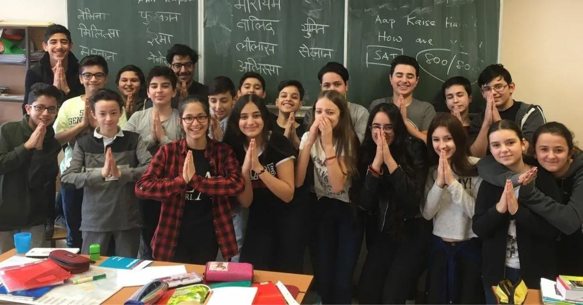 Satyam Mishra was part of Teach For Austria during his trainings across the globe 
