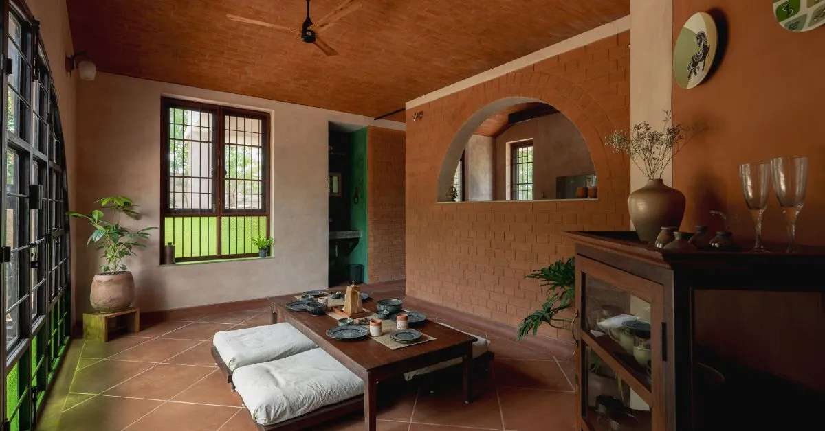 Walls made with lime are said to self-heal the cracks over the course of time, Picture source: Bhutha Earthen Architecture Studio