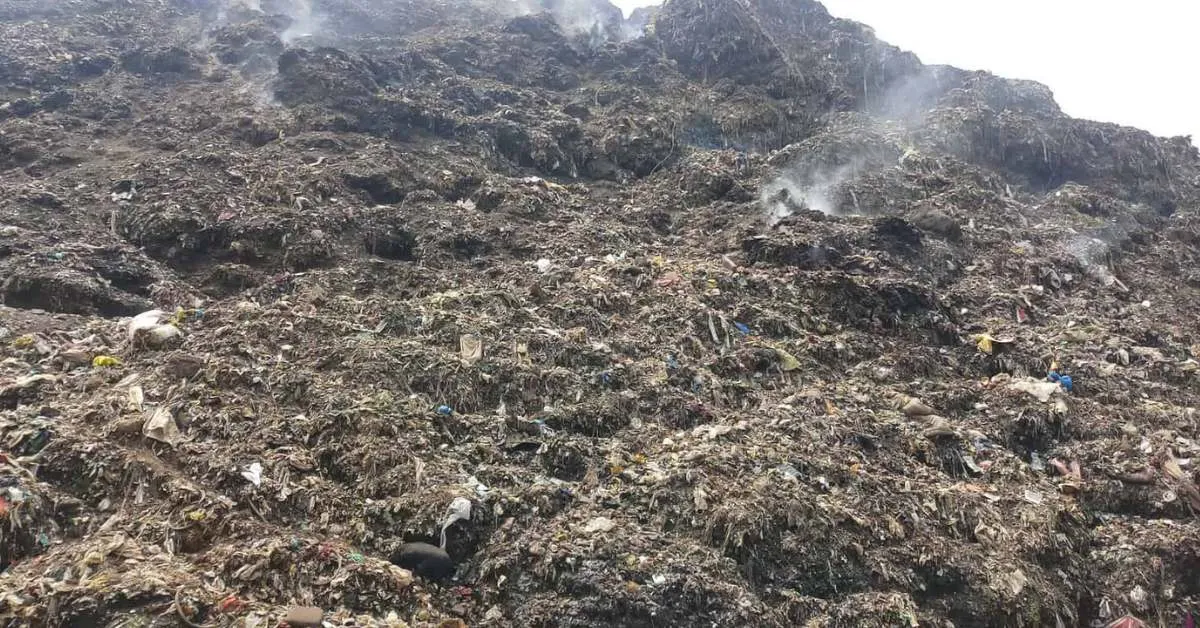 At Jeedimetla in Hyderabad, Re Sustainability runs a facility that handles 300 tonnes of construction and demolition waste; Picture source: Citizen Matters