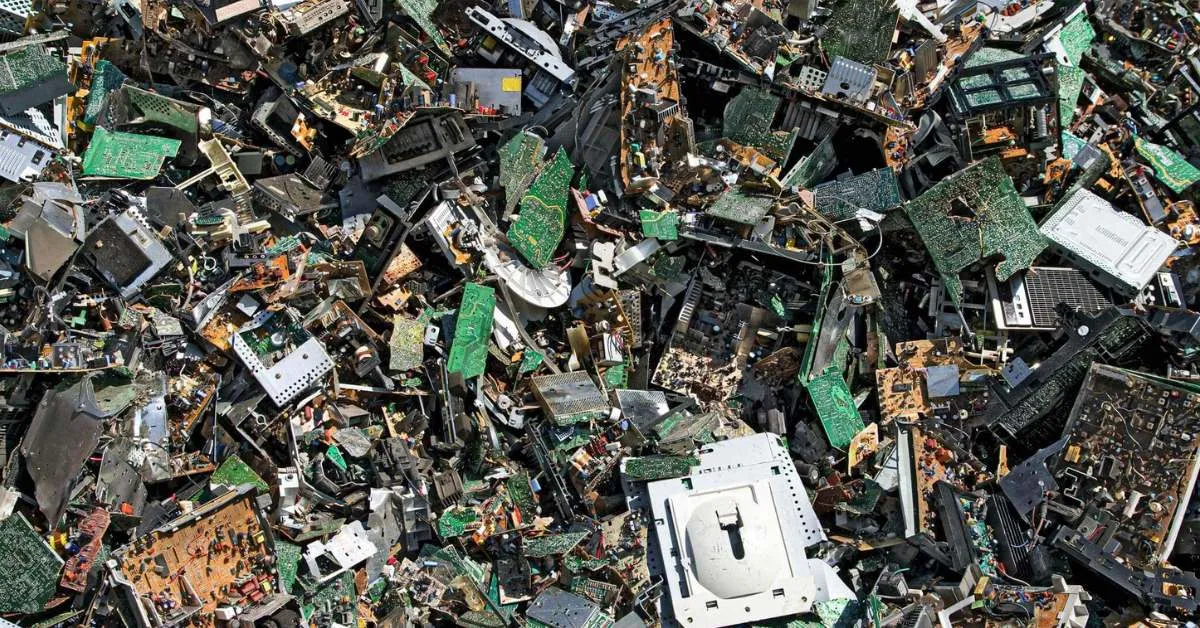 Never throw e-waste and batteries in the bin as they contain harmful substances; Picture source: Weima