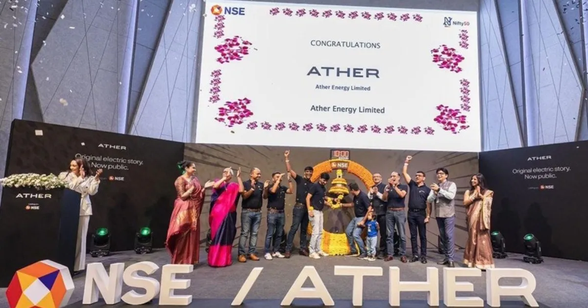 Ather Energy's listing on the stock exchange symbolises the success possible when early investors back long-term climate innovation.